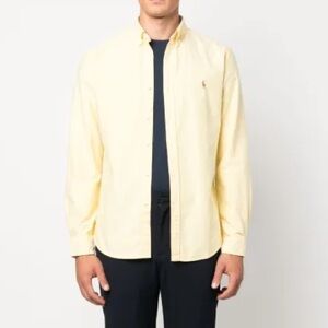 Polo Ralph Lauren Yellow Casual Button Down Shirt